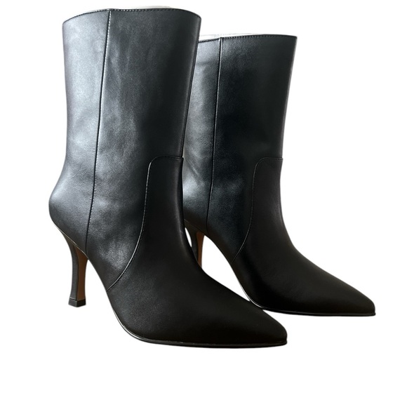 Black Heeled Boots - Picture 2 of 8